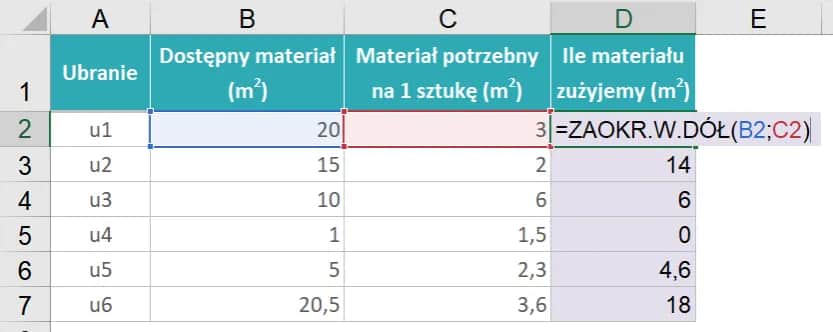 Jak zaokrąglić liczby w Excelu - proste metody, które zaskoczą Cię