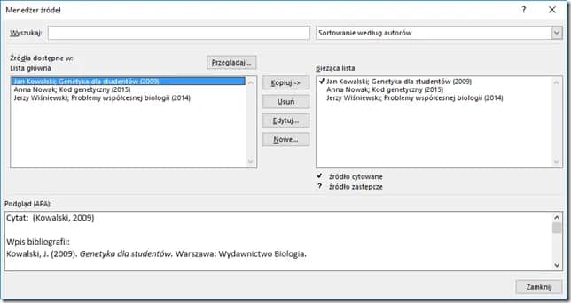 Jak dodać źródło w Wordzie i uniknąć błędów w cytowaniu
