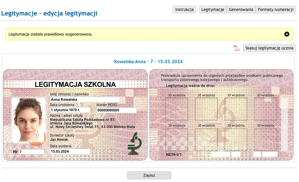 Jakie dane do legitymacji szkolnej? Sprawdź, co musisz wiedzieć