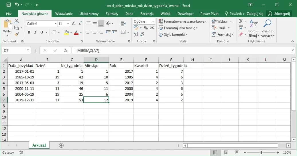 Jak wyciągnąć rok z daty Excel: 5 prostych metod + porady