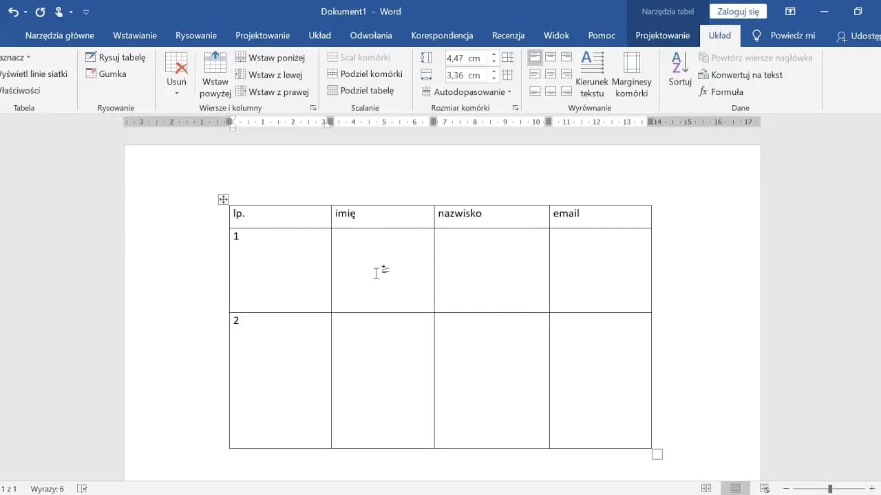 Jak zrobić tabelę w Word - proste metody, które musisz znać